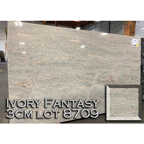 Ivory Fantasy Granite Creamy Kitchen Top Solid Bathroom Countertop