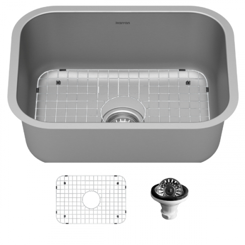 23" Undermount Single Bowl
