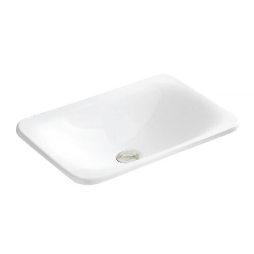 Valera 21" Top Mount Vitreous China White