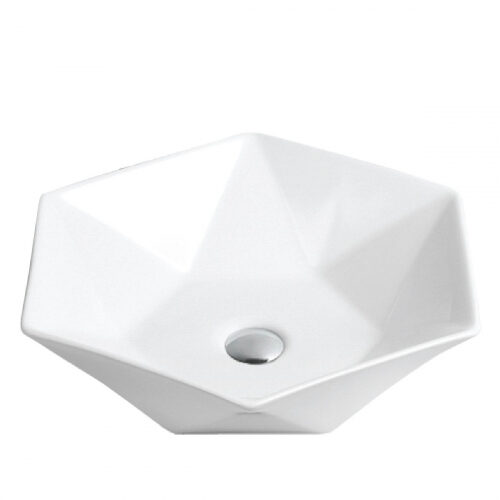 Valera 19" Vitreous China White