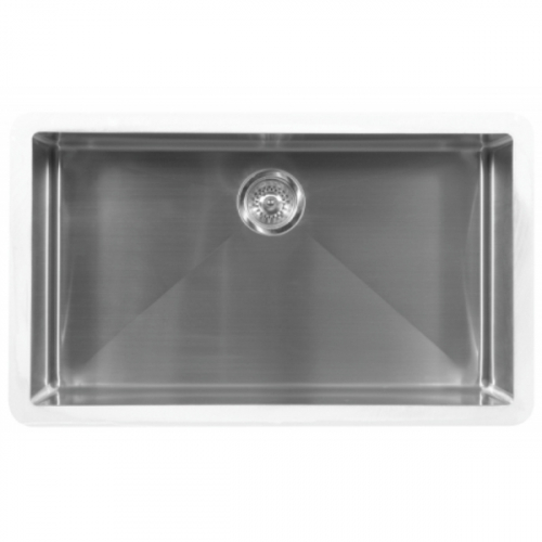 33" Seamless Undermount Single Bowl